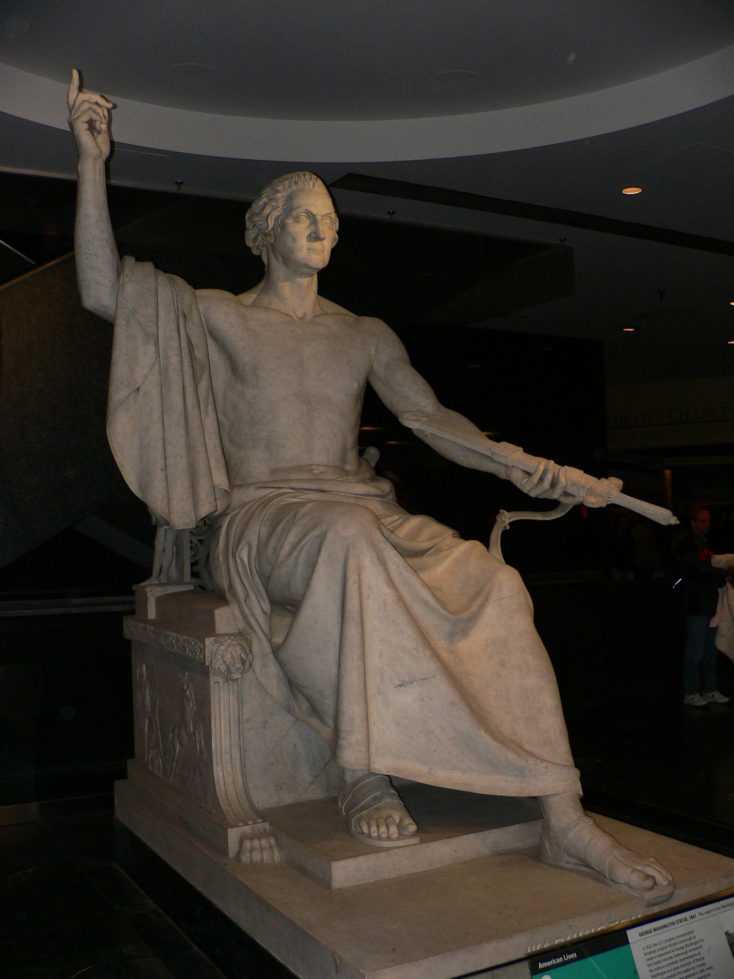 When Congress got rid of a Washington statue...in 1908