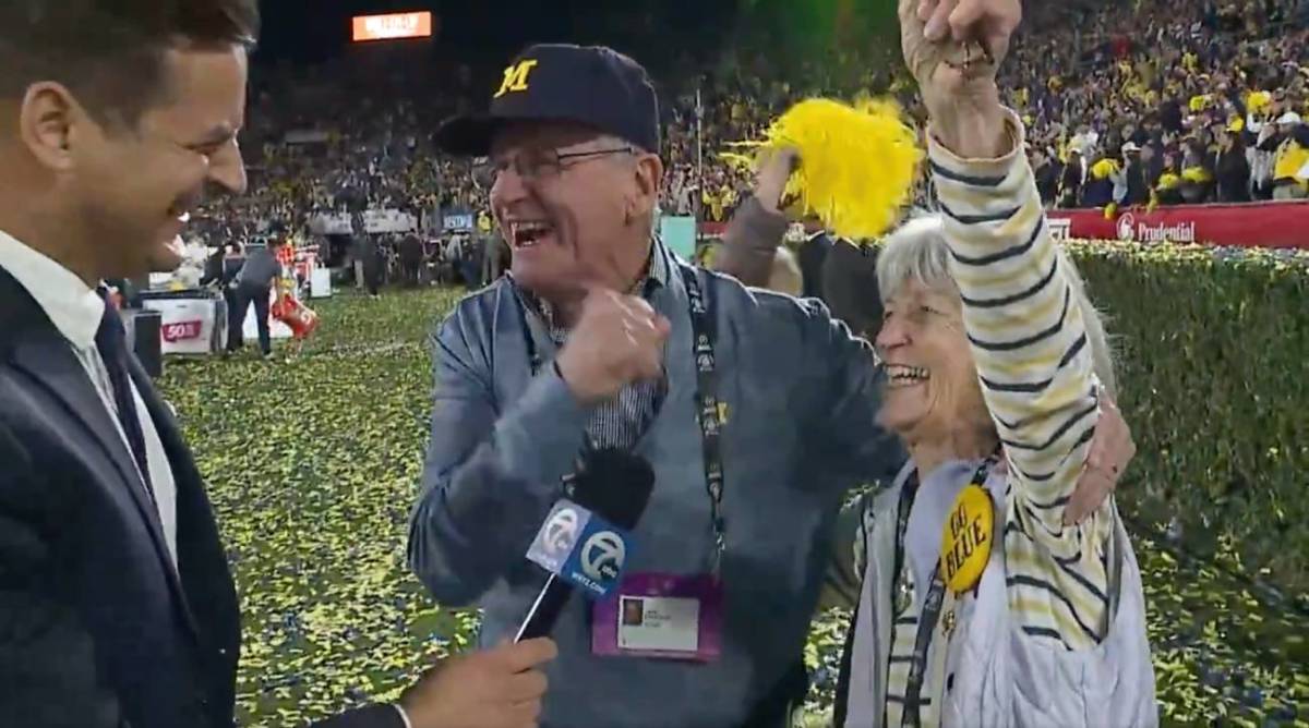 You have to love Jack and Jackie Harbaugh